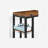 Naarden Rustic C Shaped Table Foldable End Table Industrial Side Sofa Tables Living Room