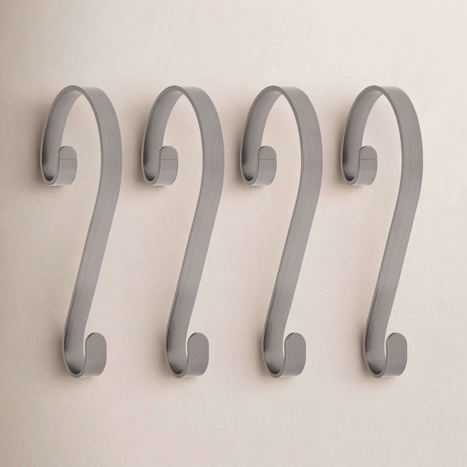 Stocking Holder, Brushed Nickel