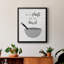 Toile encadrée de qualité supérieure «Lick the Bowl» - prête à être accrochée-731139729-731139731