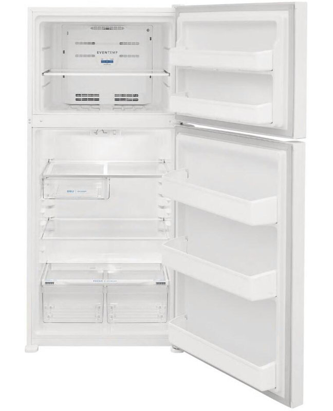 Frigidaire 18.3 Cu. Ft. Garage Ready Top Freezer Refrigerator, White