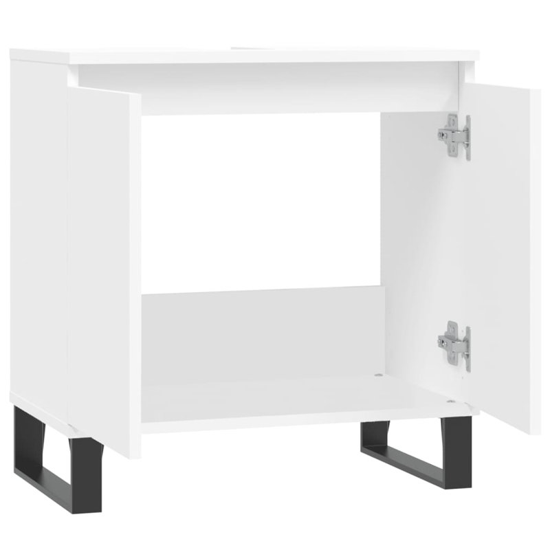 Mariapaula Floor Mounted Bathroom Cabinet, White