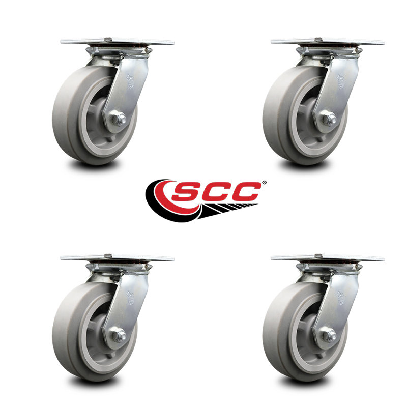 Thermoplastic and Rubber Caster