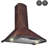 30-in 343-CFM Convertible Vine Embossed Copper Wall-Mounted Range Hood with Carbon Filters