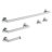 Fresco Polished Chorme 5 pieces Decorative Bathroom Hardware sets-126364232