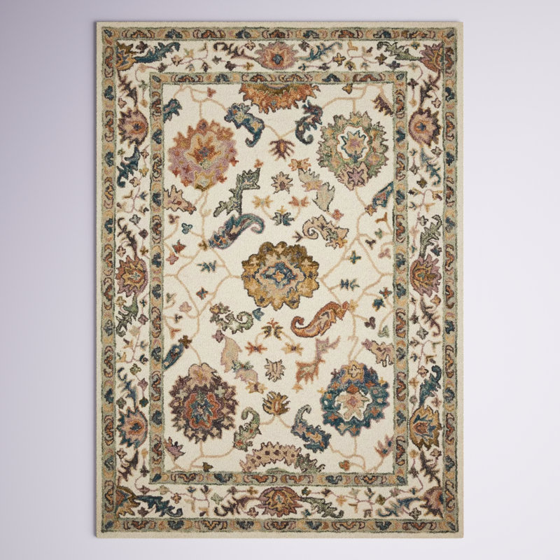 Norge Wool Oriental Indoor Rug, Rectangle 9'3" x 13'