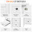 Meuble-lavabo autoportant de 36 po avec lavabo en céramique-109484045