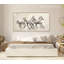 Chevaux, décor de ferme, impression d'art mural très grand, art mural sur toile horizontal-101798134-101798140