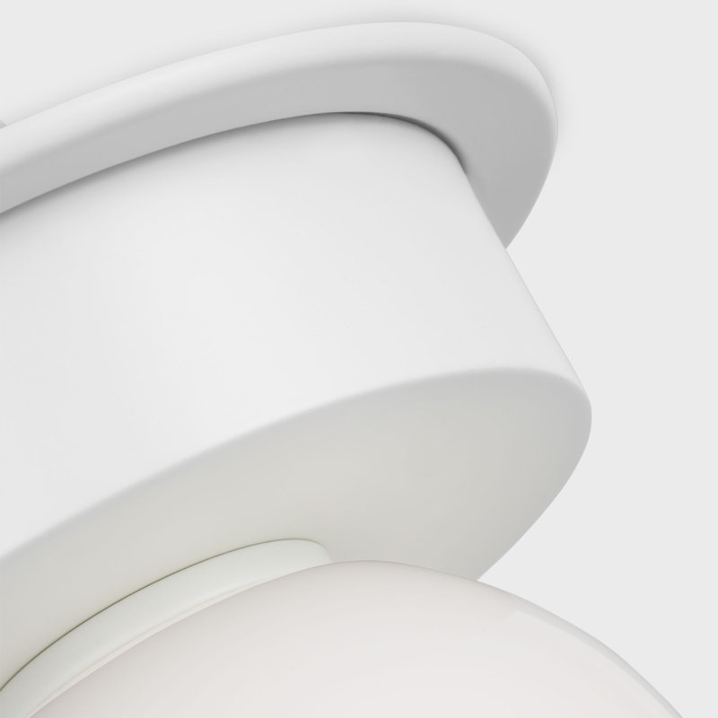 Marlowe 1 - Light Flush Mount, 4.625" H x 8" W x 8" D