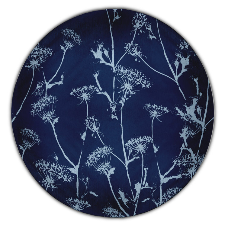 Alvordton Chenille Floral Indoor Rug