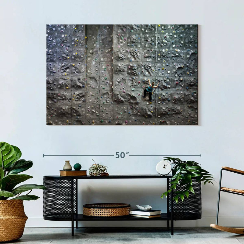 Sireci Climbing Practice, 32" H x 48" W