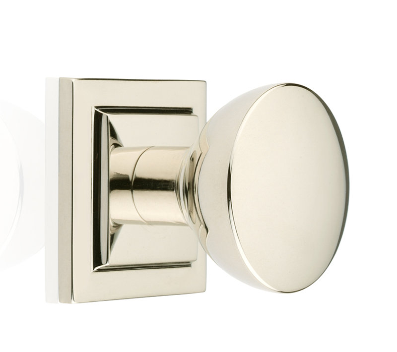 Poignée ronde 1 1/4" de diamètre Sula, Nickel poli