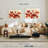 Harnek Red Flowers On Marble-107687185