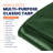 Heavy Duty 50' X 50', Green, Waterproof Tarpaulin Cover 7 Mil Thick with Reinforced Edges and Metal Grommets for Camping, Roofing, Pool and Boat Protection-67633238