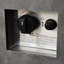 Square Iron Fire Pit, 50000 Heat - Rust-, Matte Finish Design 50,000 Heating Style