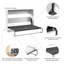 Lit escamotable horizontal 80W en blanc-1872530646-1872530647