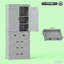 Armoire de cuisine 72,5 po
