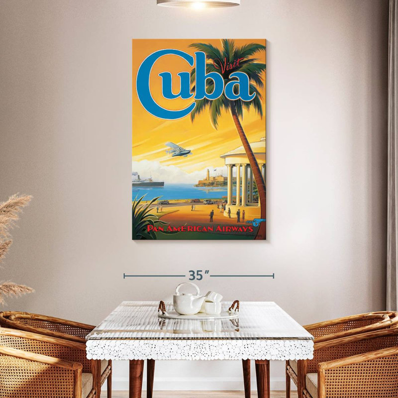 Gillard Visit Cuba, 48" H x 32" W