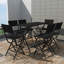 Amesville Patio Dining Set with Rectangular Table-1459303618