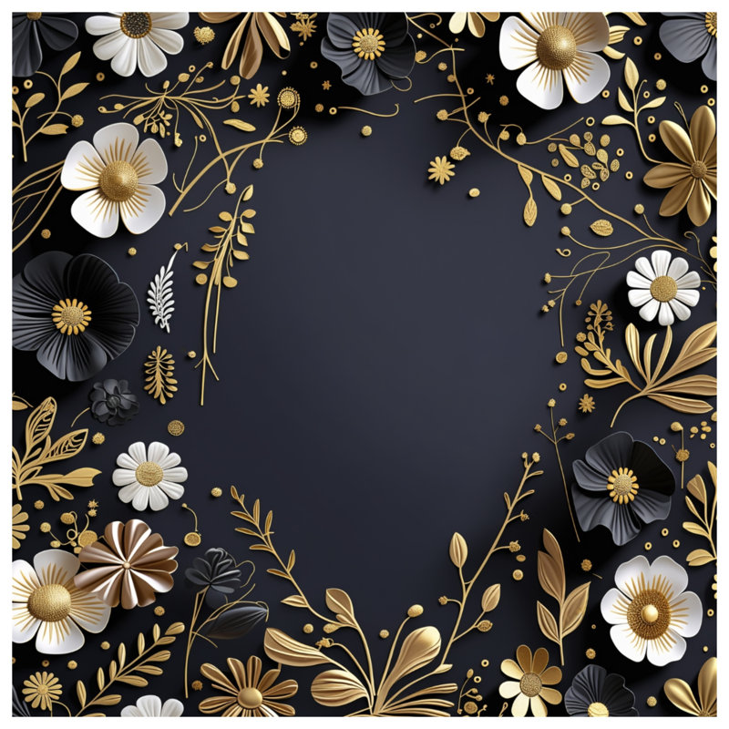 Rideaux à motif floral et voilages décoratifs - 1 panneau, 50" x 80" - 1 Panel, Blockout