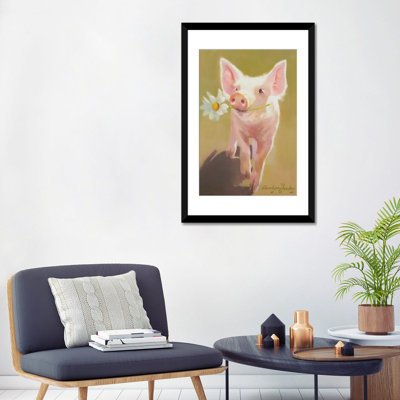 «Life as a Pig IV», impression sur toile
