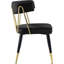 Chaise d'appoint en velours Jeudi-1631554374
