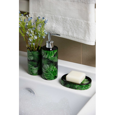 Ceramic Bathroom Accessory Set