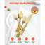 Ensemble de 60 couverts pour 60 couverts en acier inoxydable