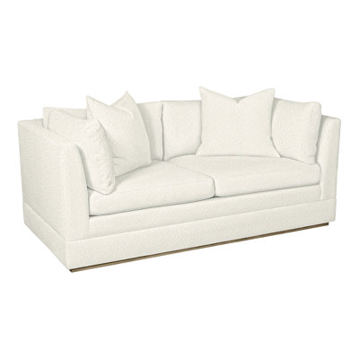 Causeuse à accoudoirs carrés 70,5 po Thom Filicia Home