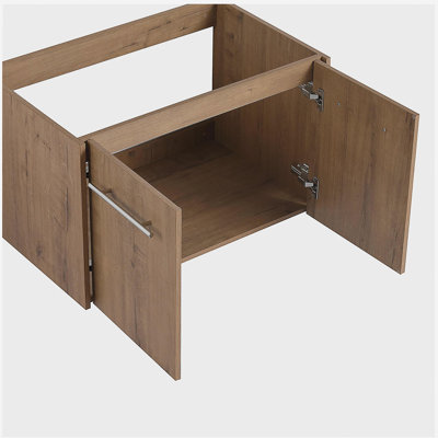 Meuble-lavabo à portes 30 po avec lavabo, pour petite salle de bain