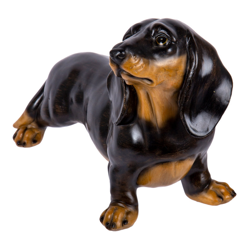 Figurine pour chien debout teckel Juan