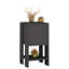 Table de chevet noire Bronzavia