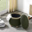 Banc de rangement foncé avec siège rembourré pour la maison - Elegant Simplicity Chambre confortable, moelleuse et moelleuse