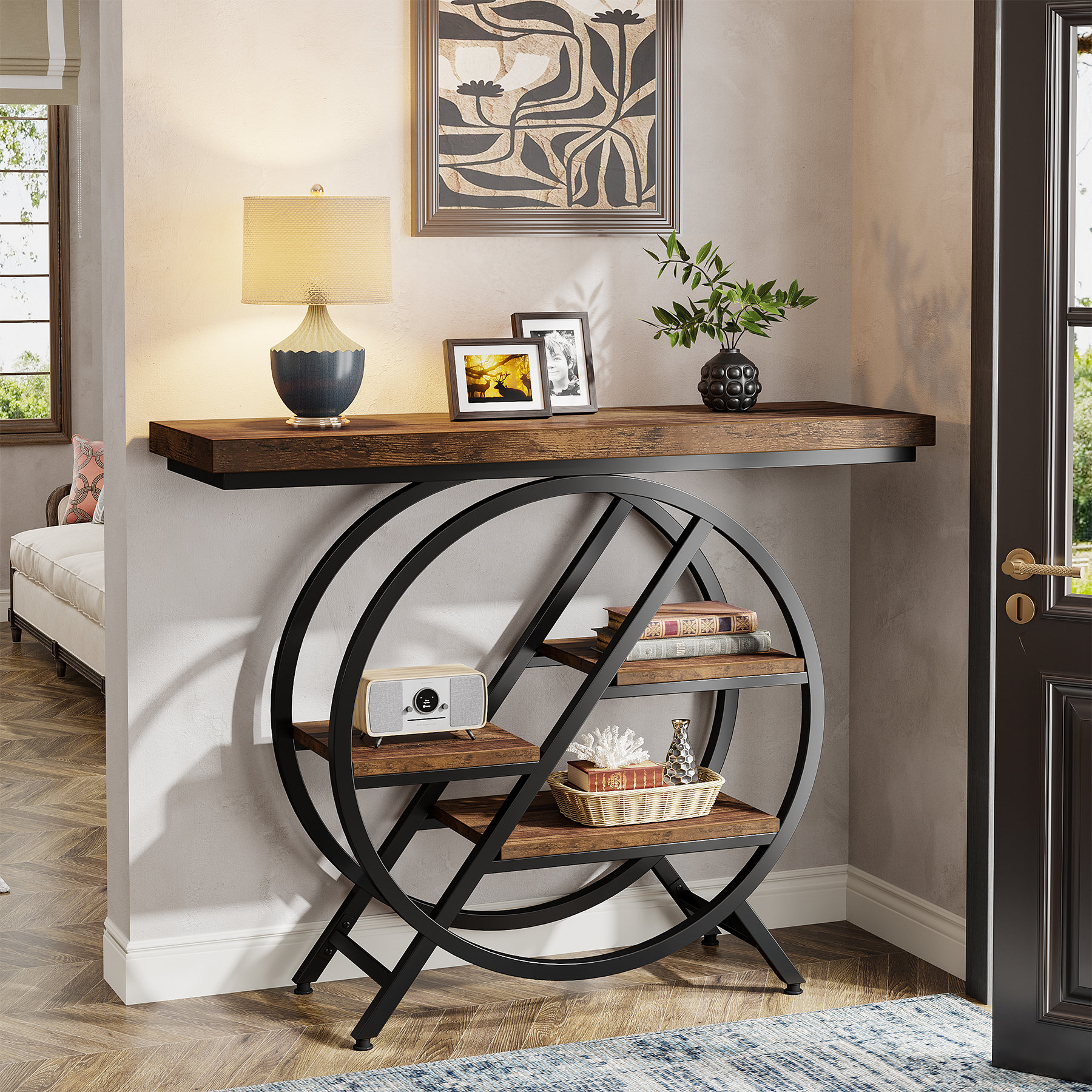 Blue Elephant Arlesha 100Cm Console Table & Reviews | Wayfair.co.uk