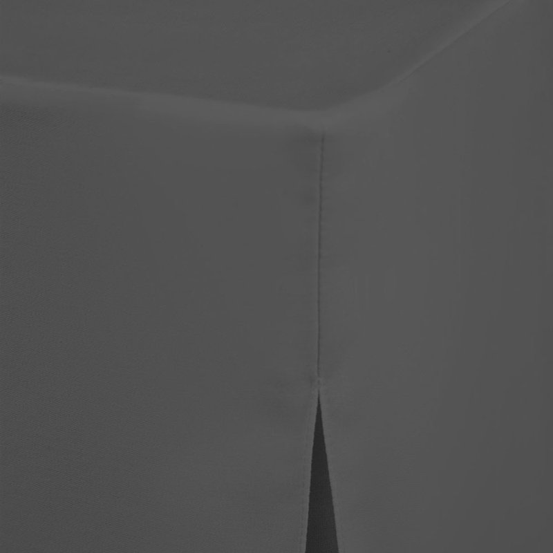 Tablevogue Table Cover, Charcoal, 48" L x 24" D