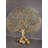 75" Super Large Brass Tree of Life Wall Art – Handmade Statement Sculpture with Birds & Lotus, Luxury Wall Hanging for Living Room or Lobby