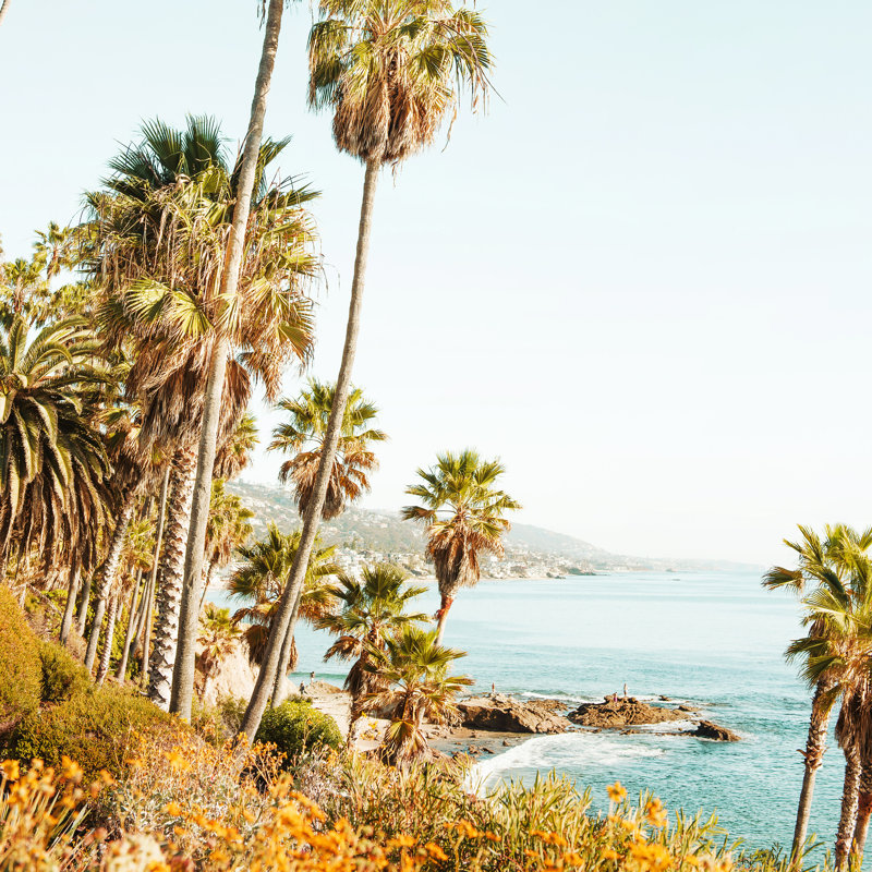 Laguna Summer par Bree Madden - Photographie sur toile tendue, H 12 po x l 12 po