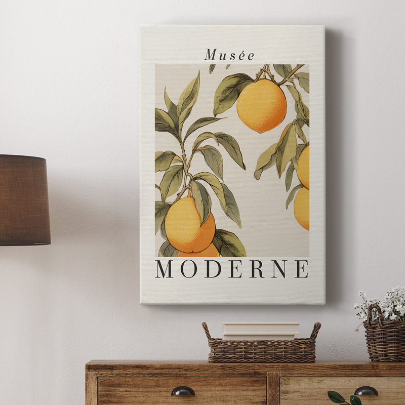 Reproduction florale rétro XXXVII - galerie Cavas sur mesure, H 60 po x l 40 po