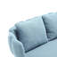Causeuse en tissu Donneta Boucle-385583250