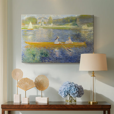 Pierre "The Skiff (La Yole)" - Museum Quality Gallery Wrapped Canvas Wall Art