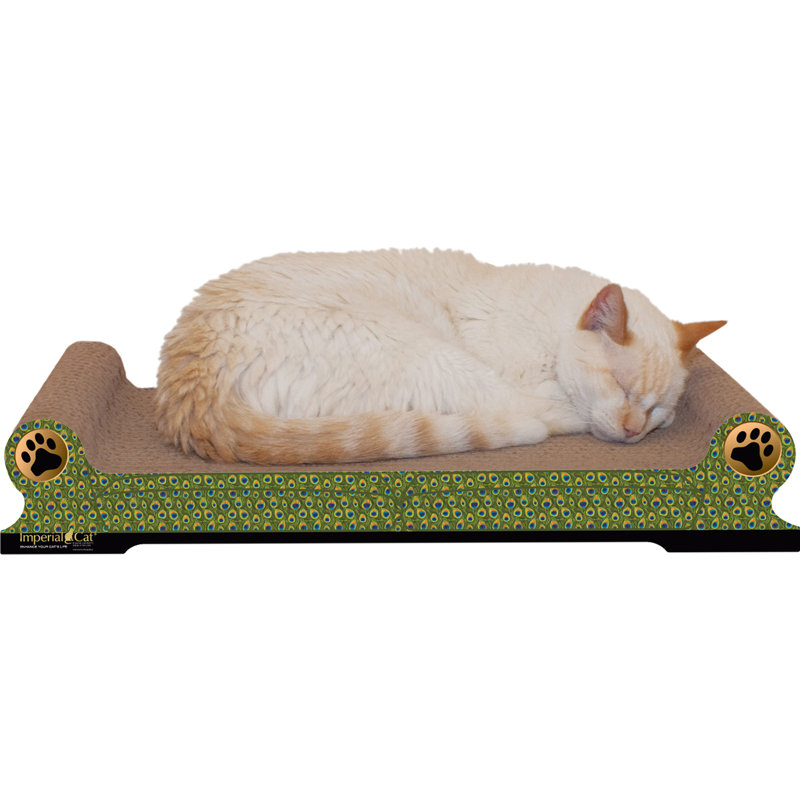 Clabaugh Scratching Post, Peacock, Yes