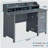 Classic Office Desk with Storage, Grey