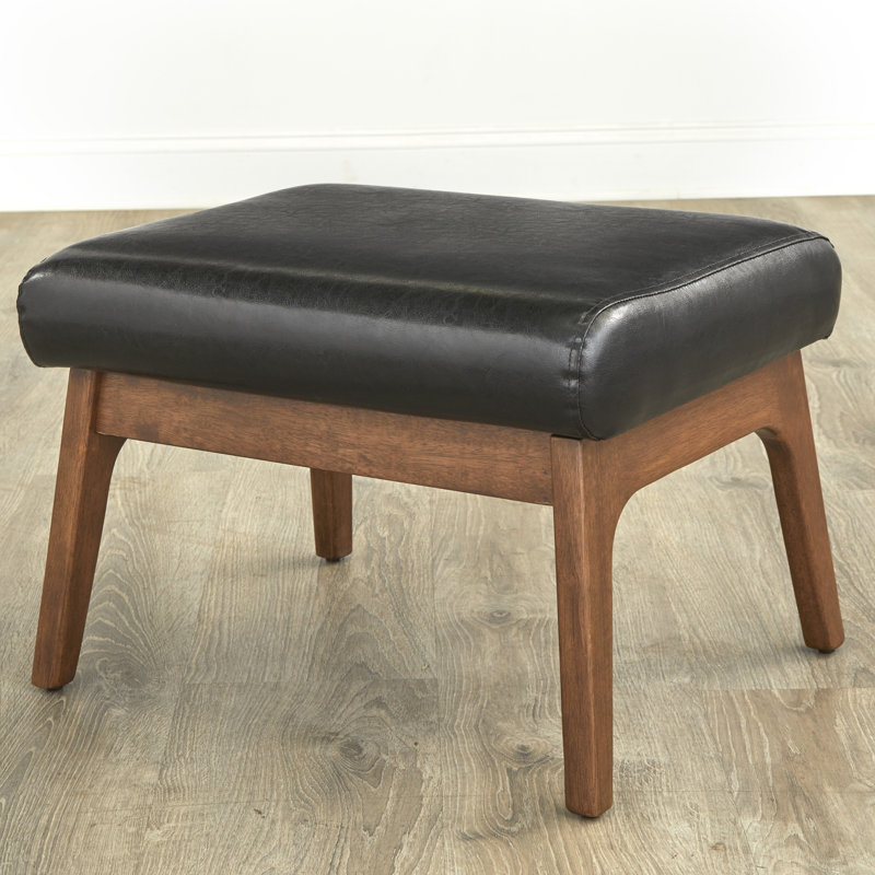 Mccraney Faux Leather Ottoman