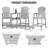Maybeck 2-Piece Outdoor Adirondack Chair With Table-2144225046