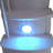 Main Access Above Ground Pool Ladder Steps w/ Pad + 2 Weights + LED Lite