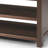 Setterlund Dark Walnut Solid Wood TV Stand