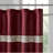 Embroidered Floral Shower Curtain