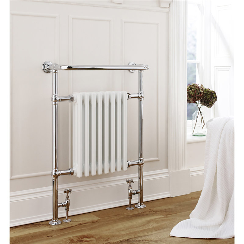 Clifton Heated Towel Rails, 94.5cm H x 67.5cm W x 5.5cm D