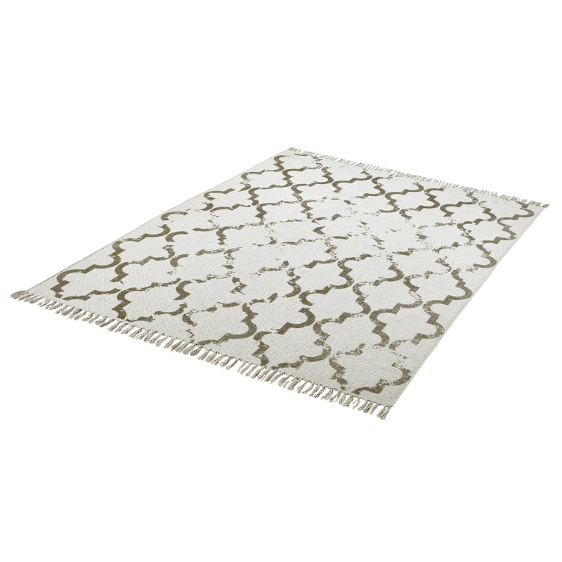 Castle Geometric Hand Woven Area Rug, Rectangular 160 x 230cm