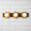 Soleil 3 Light Bath Bar Vanity In Gold And Zinc-542150299