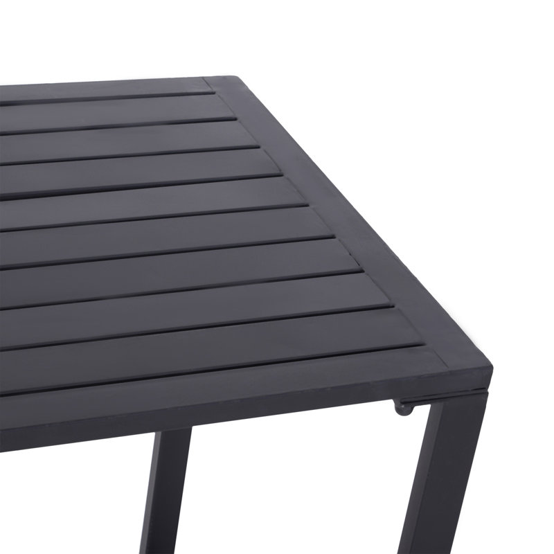 Plyler Rectangular 4 - Person 43.3'' Long Picnic Table